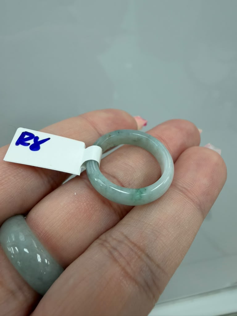Full Jadeite Jade Ring | US size 8 | R8