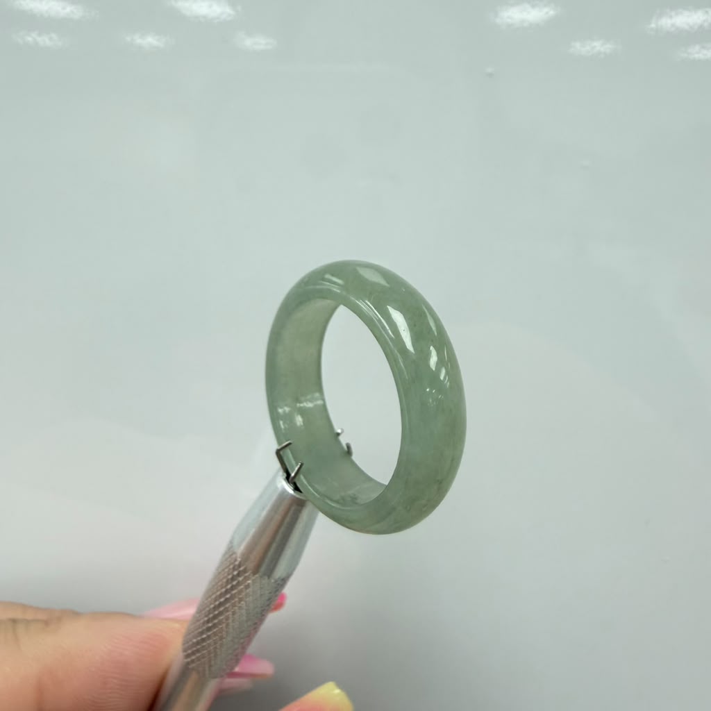 Full Jadeite Jade Ring | US size | R14