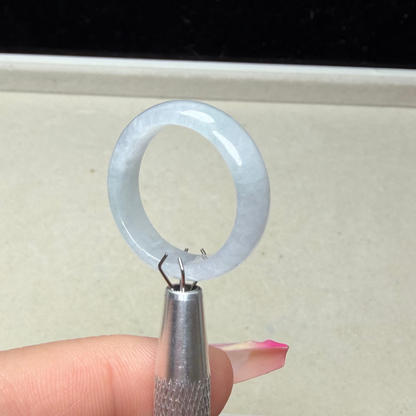Full Jadeite Jade Ring | US size 8.5 | R1