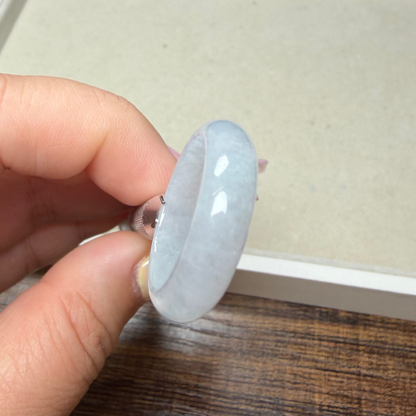 Full Jadeite Jade Ring | US size 8.5 | R1