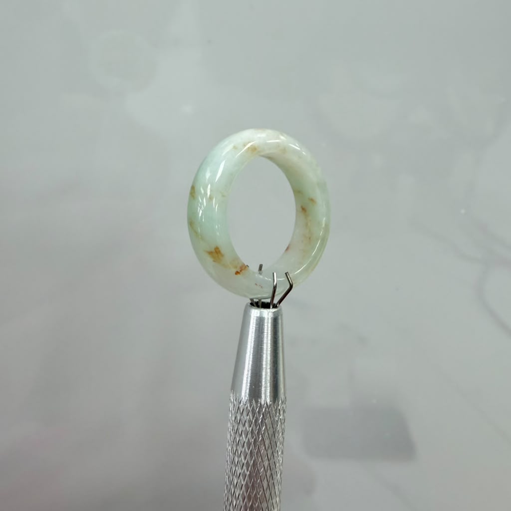 Full Jadeite Jade Ring | US size 6 | R9