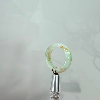 Full Jadeite Jade Ring | US size 6 | R9