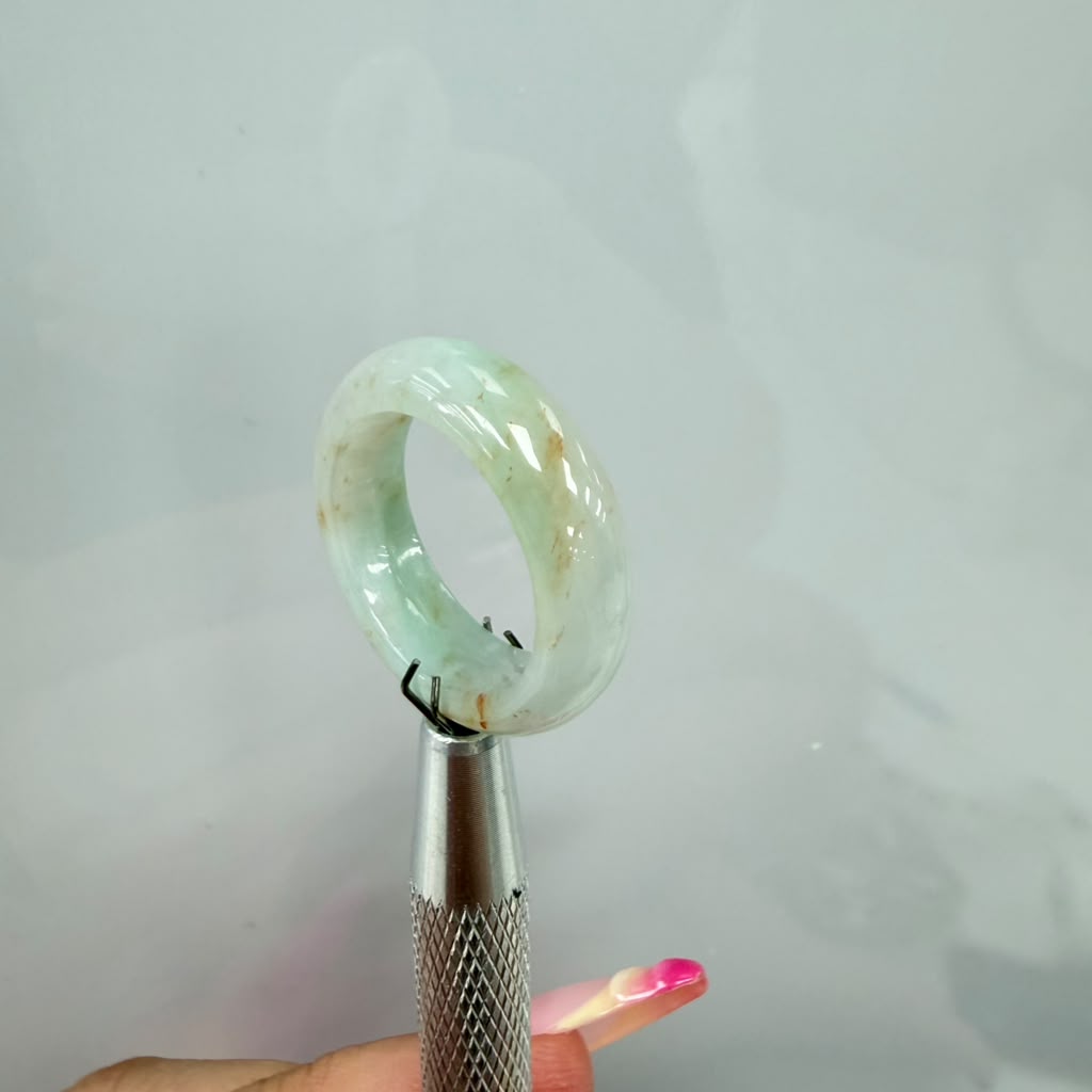 Full Jadeite Jade Ring | US size 6 | R9