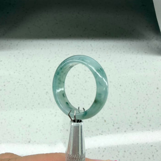 Full Jadeite Jade Ring | US size 8 | R3
