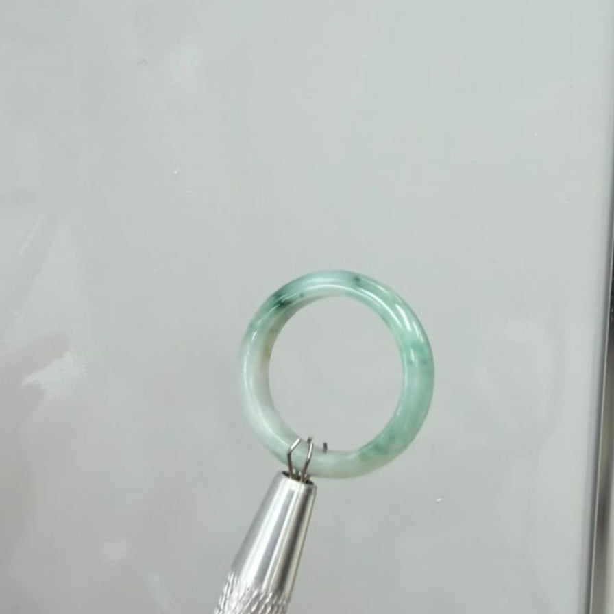 Full Jadeite Jade Ring | US size 8.5 | R4