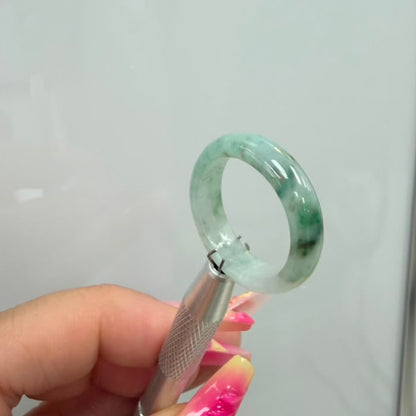 Full Jadeite Jade Ring | US size 8.5 | R4