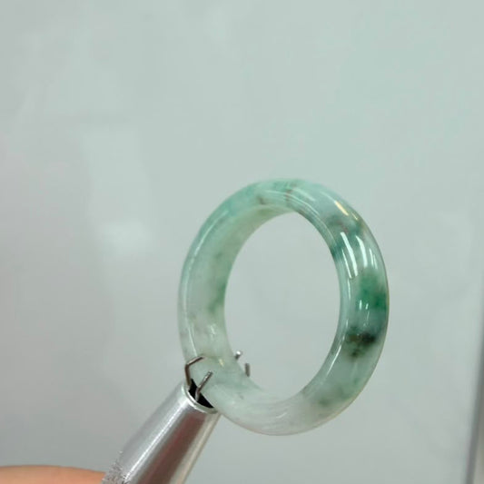 Full Jadeite Jade Ring | US size 8.5 | R4