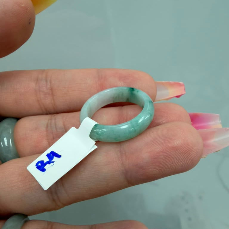 Full Jadeite Jade Ring | US size 8.5 | R4