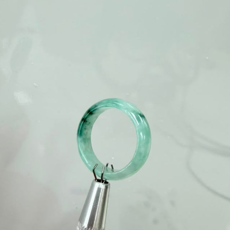 Full Jadeite Jade Ring | US size 8 | R5