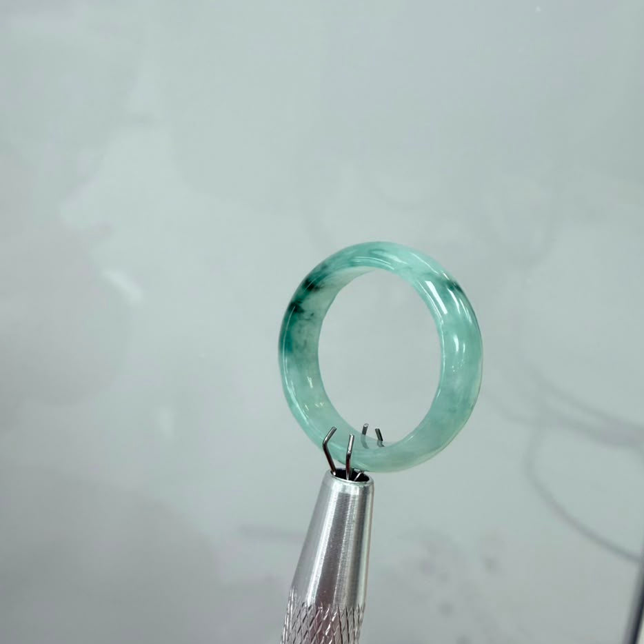 Full Jadeite Jade Ring | US size 8 | R5