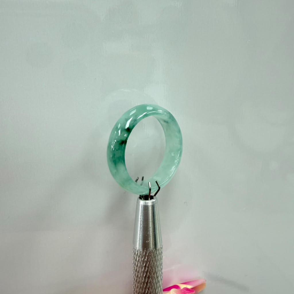 Full Jadeite Jade Ring | US size 8 | R5