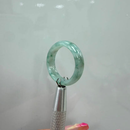 Full Jadeite Jade Ring | US size 8 | R6