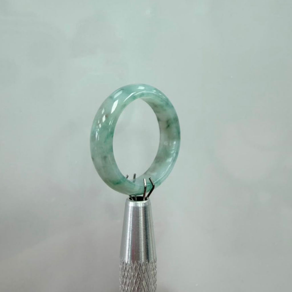 Full Jadeite Jade Ring | US size 8 | R6