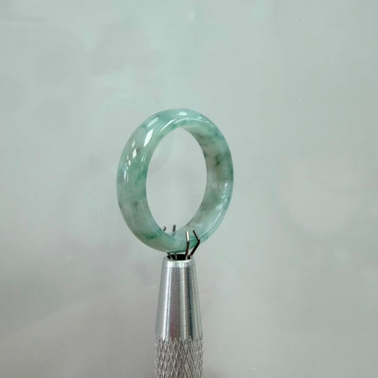 Full Jadeite Jade Ring | US size 8 | R6
