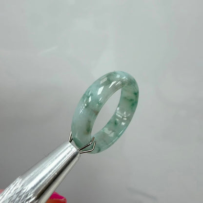 Full Jadeite Jade Ring | US size 8 | R6