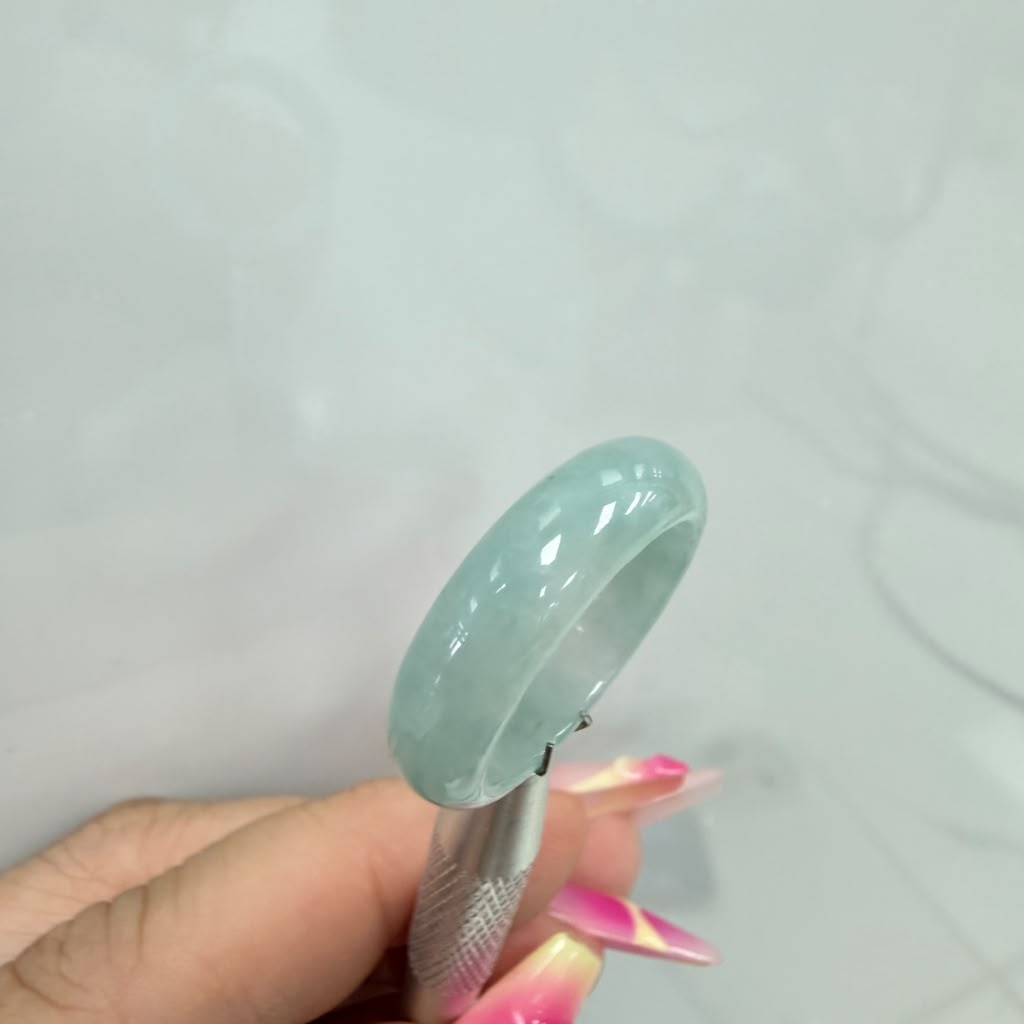 Full Jadeite Jade Ring | US size 7| R7