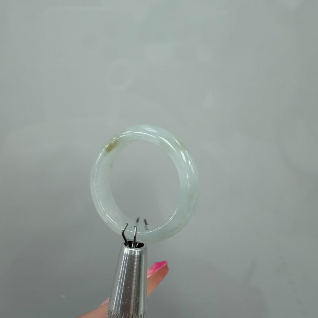 Full Jadeite Jade Ring | US size 8 | R10
