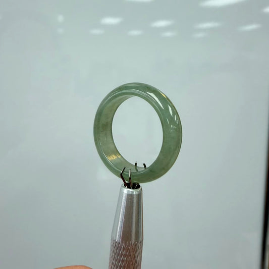 Full Jadeite Jade Ring | US size | R14